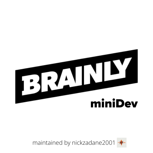 Brainly MiniDev Logo